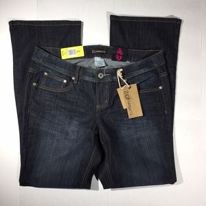 Z Cavaricci Womens Size 12 Dark Wash Jeans Bootcut